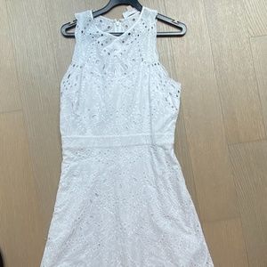 Michael Kors white eyelet dress